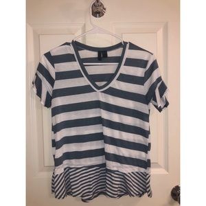 Petite Anthropologie Striped Tee
